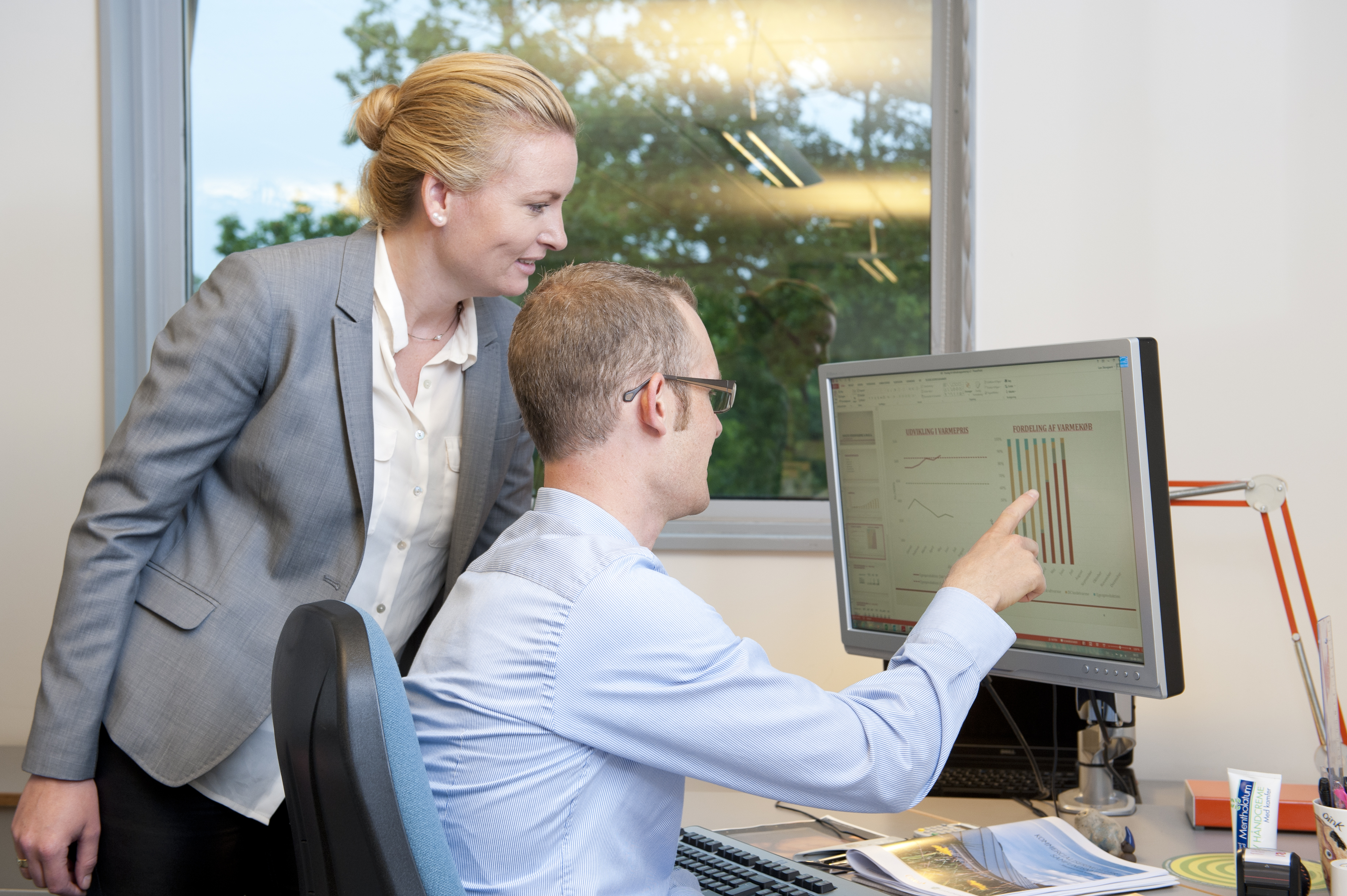 Medarbejder ved PC 03